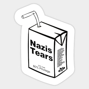 Nazis Tears v2 Sticker